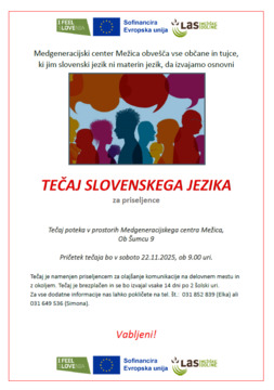 TEČAJ SLOVENSKEGA JEZIKA